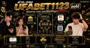 ฝาก-ถอน UFABET123 แบบออโต้ ทั้งช่องทาง เวลา ขั้นต่ำ วิธีแก้เงินไม่เข้า พร้อมข้อมูล ufabet123 เข้าสู่ระบบ, ufabet123 login, ยูฟ่าเบท123 และเว็บยูฟ่าเบท123 แบบเข้าใจง่ายในหน้าเดียว