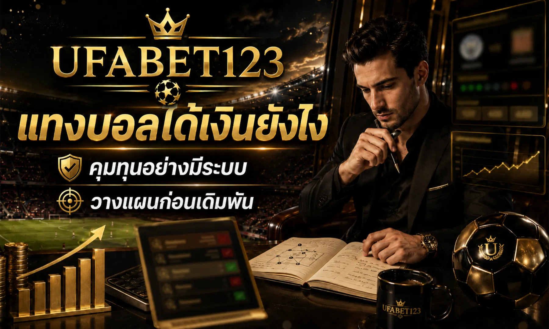 แทงบอลได้เงินยังไง ระบบจัดการเงินที่นักพนันมืออาชีพใช้จริงบน ยูฟ่าเบท123